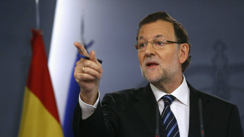 Mariano Rajoy: como esperado, ele conseguiu o apoio dos 137 parlamentares da legenda que preside