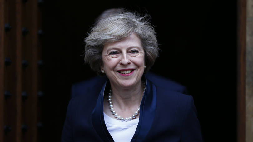 Theresa May: a primeira-ministra descartou os boatos sobre divergências em seu governo a respeito da ruptura