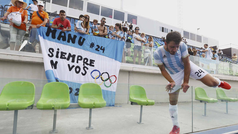 Torcida: alguns torcedores argentinos no hóquei denunciaram no sábado que os brasileiros se aliam a qualquer rival da Argentina