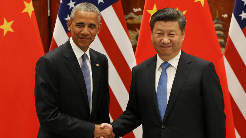 Presidentes: Barack Obama (EUA) e Xi Jinping (China) em início do G20 2016