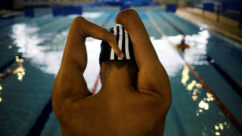 Brasil

O nadador Daniel Dias é fotografado durante treinamento em Bragança Paulista. Daniel irá representar o Brasil durante os Jogos Paralímpicos que começam no Rio de Janeiro no próximo dia 7 de setembro. Ele é o maior medalhista do país neste evento esportivo com 10 medalhas de ouro, 4 de prata e 1 de bronze. 
