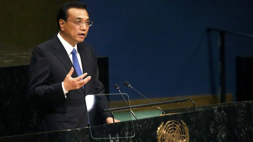 ONU: Li disse que a economia global enfrenta demanda agregada insuficiente e conflitos estruturais proeminentes
