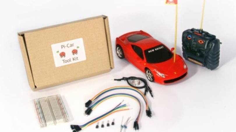 Pi-Car  Você pode construir diversos robôs usando um Raspberry Pi. E um carro de controle remoto também está entre essas opções.  Você pode construir o seu ‘Pi-Car’ que usa um Raspberry Pi para controlar o brinquedo.