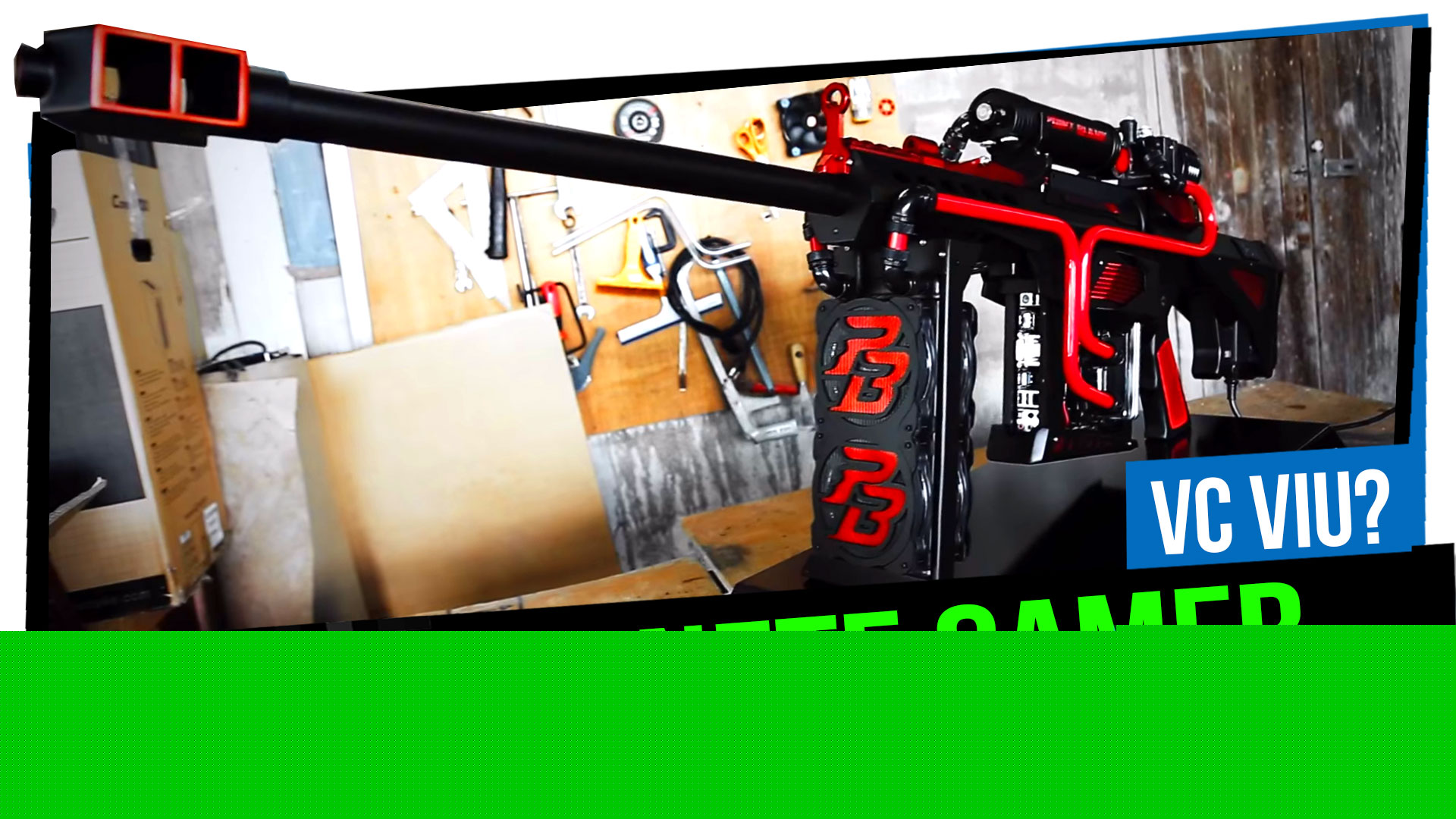 Eles são da Indonésia que se intitula “Suchao Modding e Design” fez um dos gabinetes mais impressionantes que nós vimos até hoje.