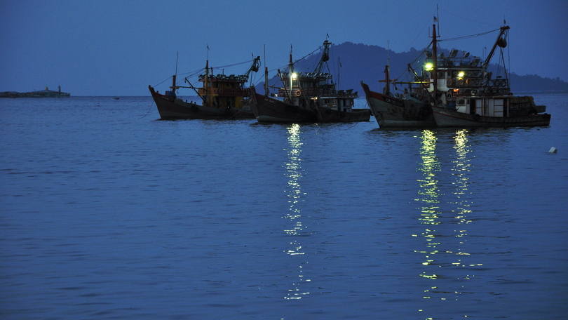 Barcos de pesca na Malásia: proprietário disse que perdeu contato com a embarcação no sábado