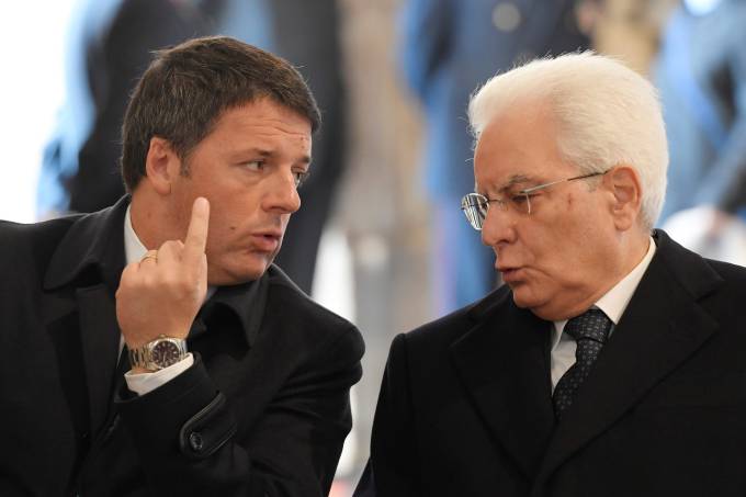 Renzi e Mattarella: "A Itália é um grande país com muitas energias positivas em seu interior"