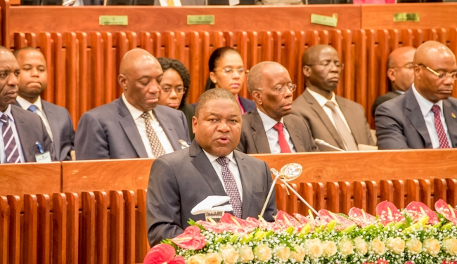 A SITUAÇÃO GERAL DA NAÇÃO CONTINUA FIRME: FILIPE NYUSI