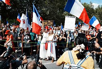 Décimo sábado de manifestações em França