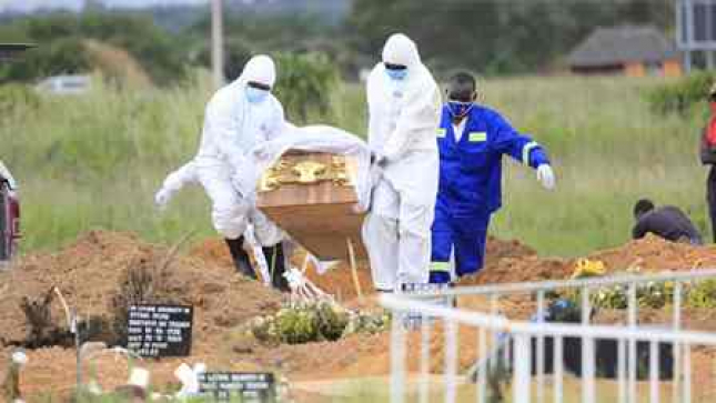 Número de mortes em África subiu 5% na última semana para 240 mil