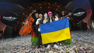 Ucrânia vence Festival Eurovisão da Canção com vaga de apoio europeu
