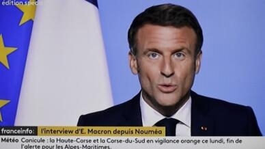 Tensões em França: Emmanuel Macron reitera a necessidade de se instaurar a ordem