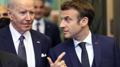 Macron e Biden mantiveram conversa telefónica sobre estratégia perante a China