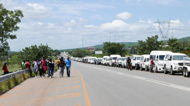 Transportes suspensos na rota Maputo-Durban