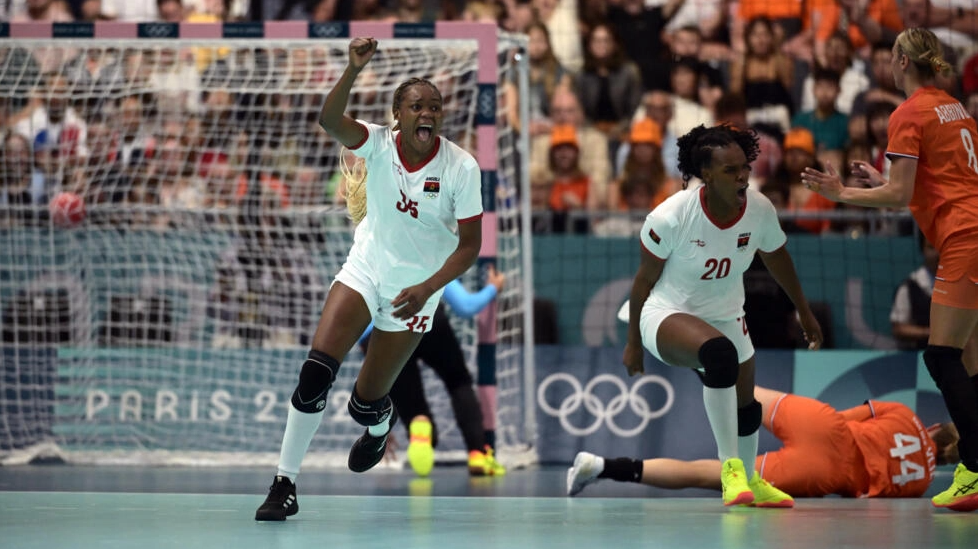 Angola perdeu frente aos Países Baixos no andebol feminino