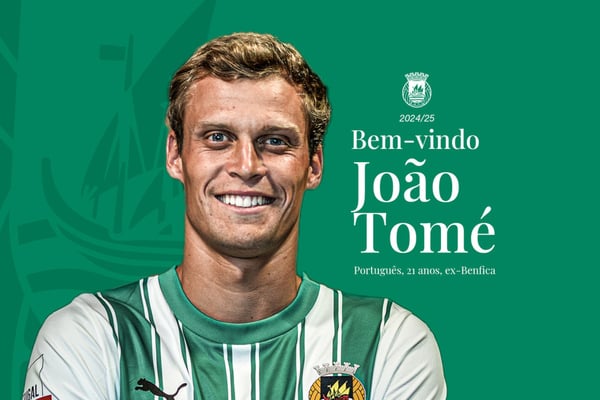 Do Seixal para Vila do Conde: João Tomé reforça o Rio Ave