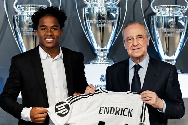 Real Madrid confirma chegada de Endrick