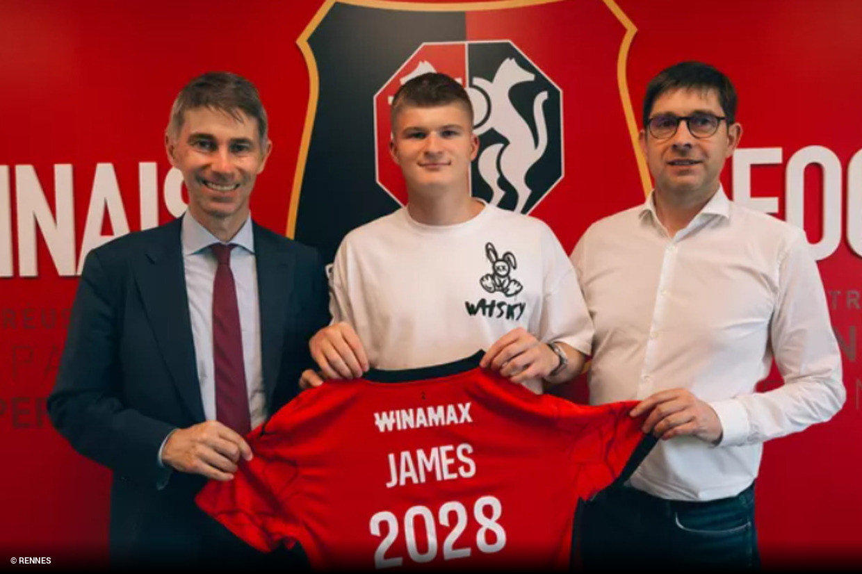 Rennes garante a contratação de jovem médio galês