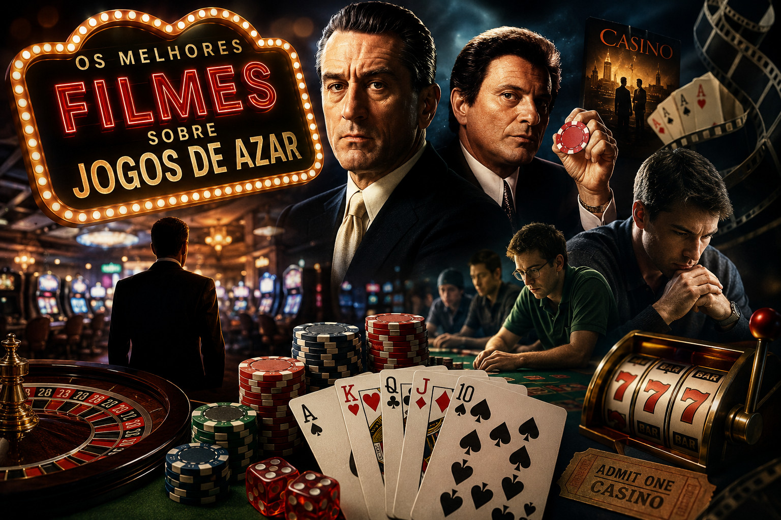 Os melhores filmes sobre jogos de azar