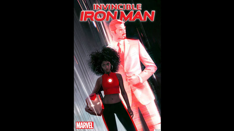 Invincible Iron Man: a garota é uma cientista genial, que chamou a atenção de Tony Stark ao construir por conta própria uma armadura do Homem de Ferro em seu dormitório da faculdade