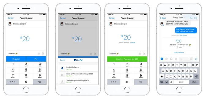 Já é possível enviar dinheiro pelo Facebook Messenger com o PayPal