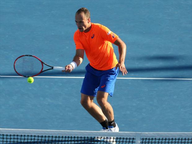 Do outro lado da chave, Jean-Julien Rojer e Horia Tecau, principais favoritos, bateram Teymuraz Gabashvili e Albert Ramos-Vinolas