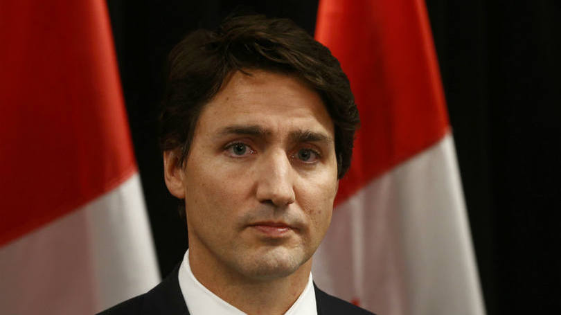 O primeiro-ministro do Canadá, Justin Trudeau: "obviamente, este é o pior pesadelo de todos os pais"