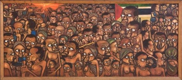 Escrever sobre esta história, sobre as artes visuais em Moçambique