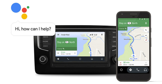 Android Auto fica mais completo com chegada do inteligente Google Assistant